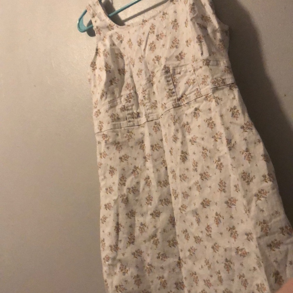 Floral Denim Dress